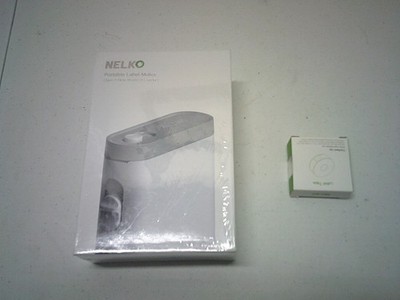 Nelko Label Maker Machine with Tape, P21 Bluetooth Label Printer, NEW W/tape