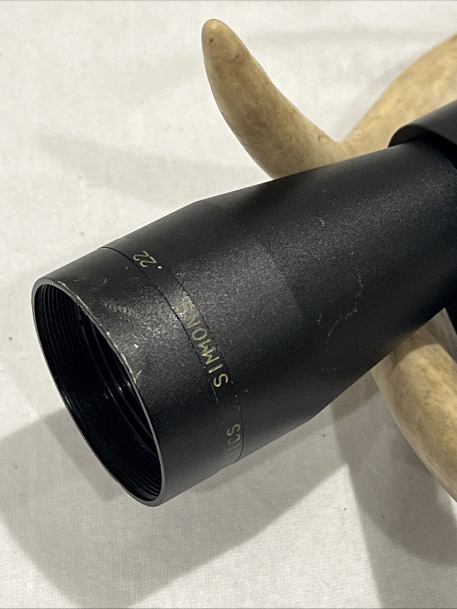 simmons 22 mag rifle scope 3x9x32, 11.75” With Scope Mount Plate