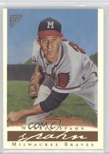 2003 Topps Gallery Hall of Fame Edition Artist Proof Warren Spahn #23 HOF 0i6