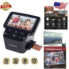 All-in-One Film Scanner 24MP, 5" LCD, HDMI Out, Converts 35mm/Super 8