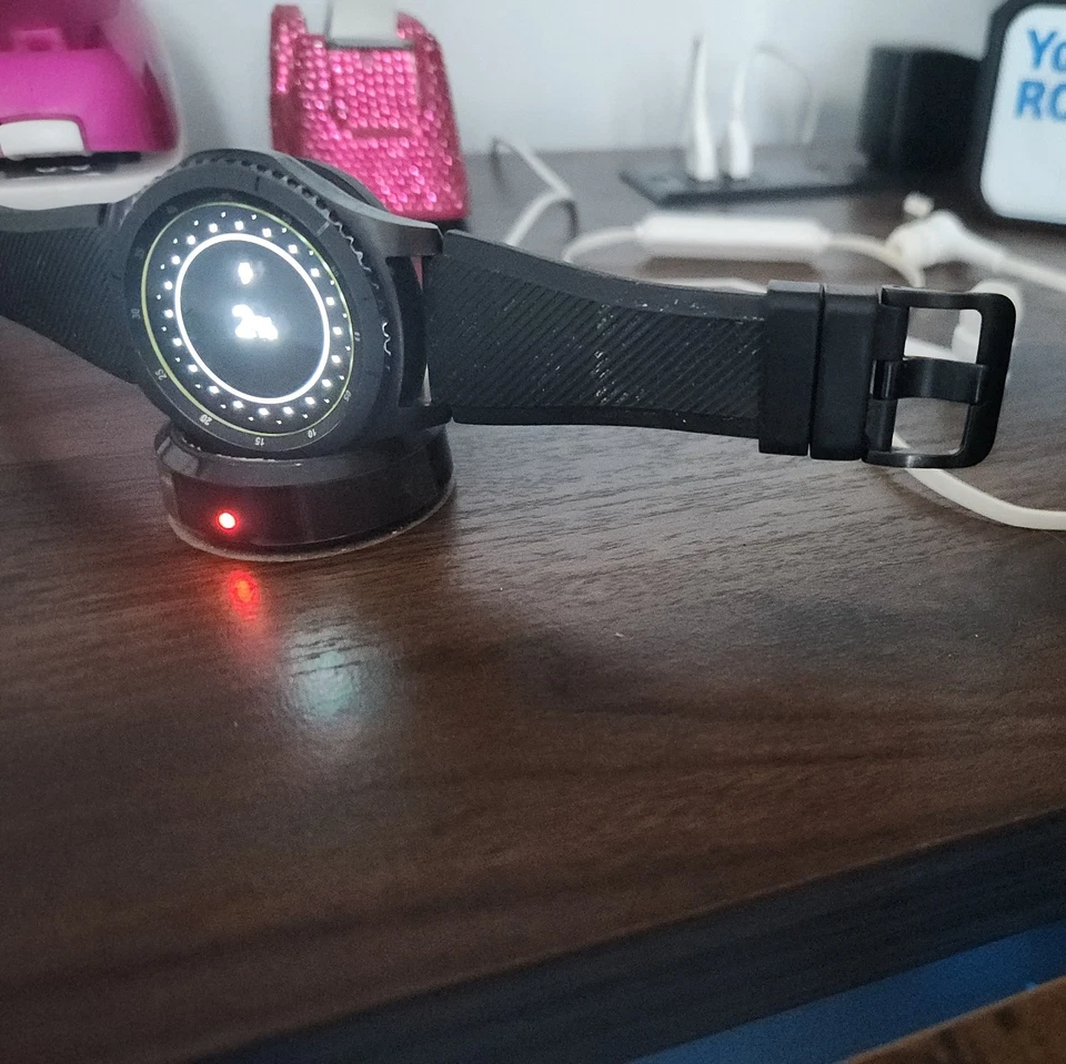 Reloj inteligente Samsung Gear S3 Frontier SM-R760 46 mm Bluetooth WiFi - negro Foto 2 de 3