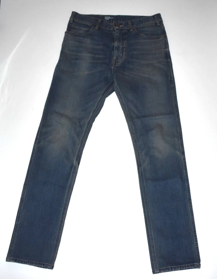 Celine — Celine Men's Distressed Blue Jeans Size 31 Designer Japan 98% Cotton 2% Elastane