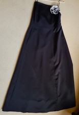 WORN ONCE- BEAUTIFUL GINA BACCONI EVENING / OCCASION DRESS : UK 14