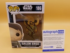 MADS MIKKELSEN signed autograph signed STAR WARS - GALEN Funko Pop! Vinyl ACOA