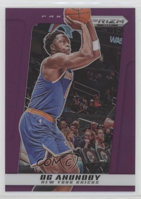 2024-25 Panini Prizm Deca Purple Prizm 66/99 OG Anunoby #181 0r98