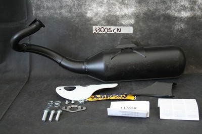 Auspuff ARROW CLASSIC E3 Exhaust terminal Gilera Typhoon 50 2T LAGERZEICHEN