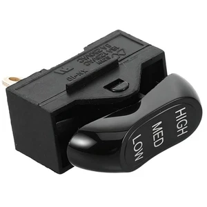 Sèche-cheveux contrôle Rocker Switch, 3-Setting Allumage de chaleur en marche/arrêt, anti-flammes