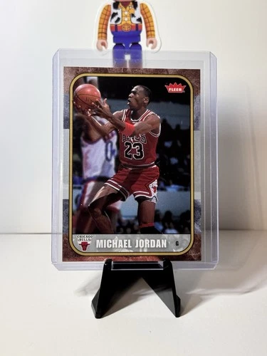 2007-08 Fleer Michael Jordan Michael Jordan Chicago Bulls #8 NBA Basketball Base