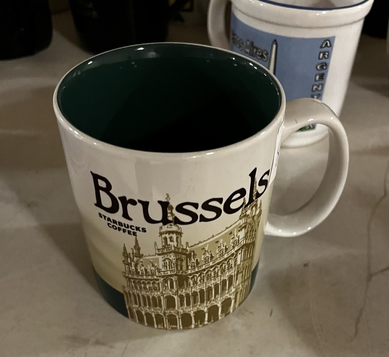 Starbucks Brussels Limited Edition City Mug Rare