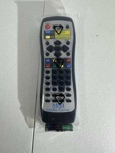 MSI Micro-Star International S10-1200130-J16 Media Center Remote Control - NEW