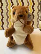 Ty 1996 Nuts The Squirrel Beanie Baby PVC