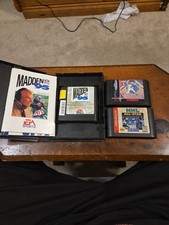 Madden 95 Sega Genesis, NHL All-Star Hocky Sega Genesis, And RBI Baseball 3 