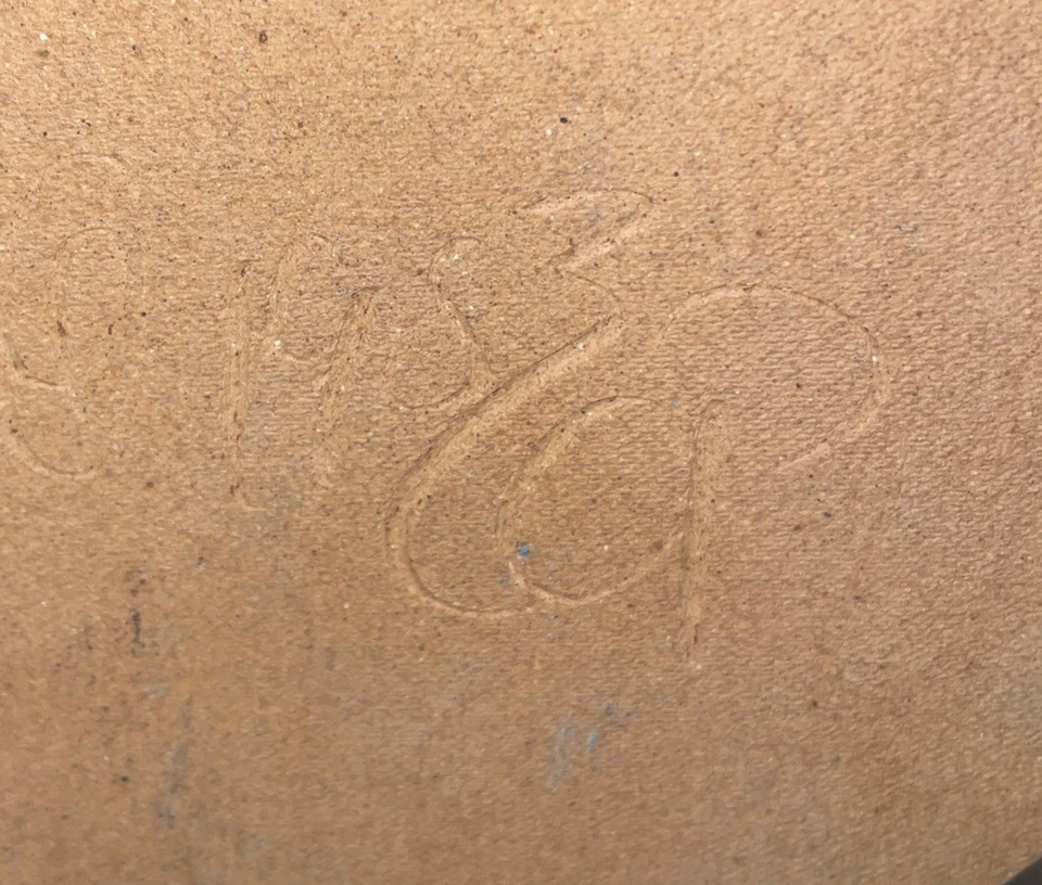 Baked with Love Heart Trivet Clay Pottery Wall Hanging Cottage Grandma Core VTG Foto 4 de 4