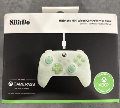 8Bitdo Ultimate Mini Wired Controller 82CC for Xbox Windows w/ RGB Lighting Fire