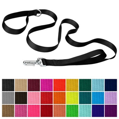 Country Brook Petz  Deluxe Nylon Dog Leash, 6 Foot
