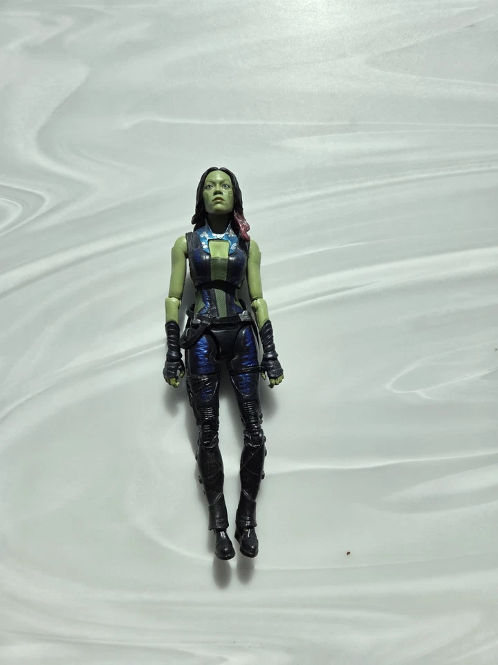 Marvel Legends Gamora 6” Figure Guardians of the Galaxy Groot BAF Wave Loose MCU - Image 3 of 4