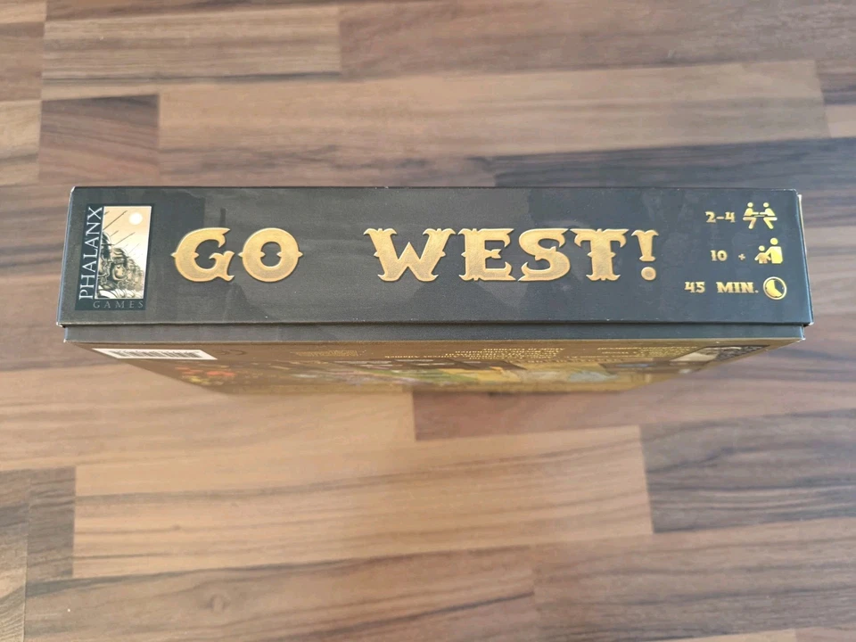 Go West - Brettspiel Phalanx Games - Unbespielt, Karten sind noch in Folie Game - Bild 4 von 4