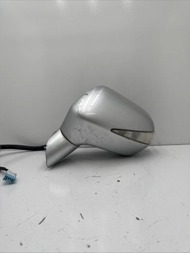 2006-2011 Honda Civic Driver Left Side View Manual Door Mirror Silver B251-07