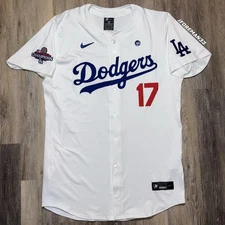 Authentic Shohei Ohtani 2024 World Series Champions Dodgers White Elite Jersey