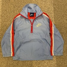 Vintage 80s Nike Swoosh Toddler Windbreaker Jacket Zip Up Lightweight READ INFO