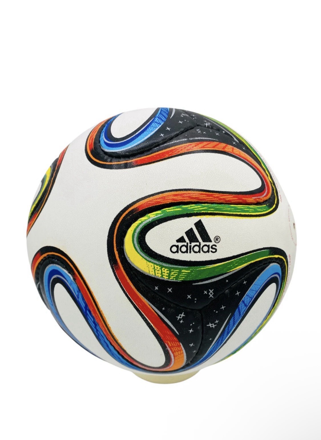 Ballon Brazuca Coupe du Monde 2014 en polyuréthane avec trajectoire stable - 2