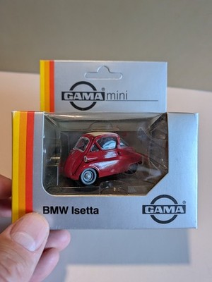 Gama BMW Isetta 1 43 Scale Miniature Diecast Model Car New In box!