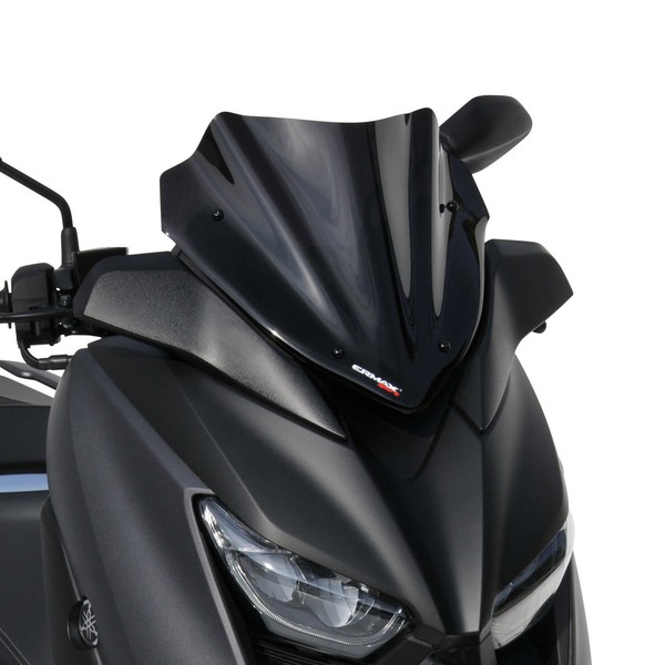 Yamaha X-MAX 125 250 -18/22- Windschutzscheibe Supersport Ermax Schwarz-image