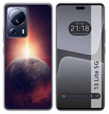 QIWEIQING Compatibili con Cover per Xiaomi Mi 12 Lite, Custodia in Liquido Quicksand con Brillantini, Trasparente Silicone Morbido Ultra Sottile TPU Antiurto Case per Xiaomi Mi 12 Lite.Blue YBL