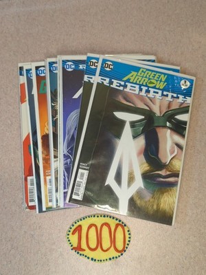 Green Arrow Rebirth Lot Of 11 Comic Books/DC/2016