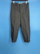 Woolrich Wool Knickers Mens Gray 32 Vintage Hunting Breeches Wool Blend Trousers