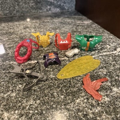Vintage 1980s Masters Of The Universe & He-Man Accessories Lot Parts MOTU As Is