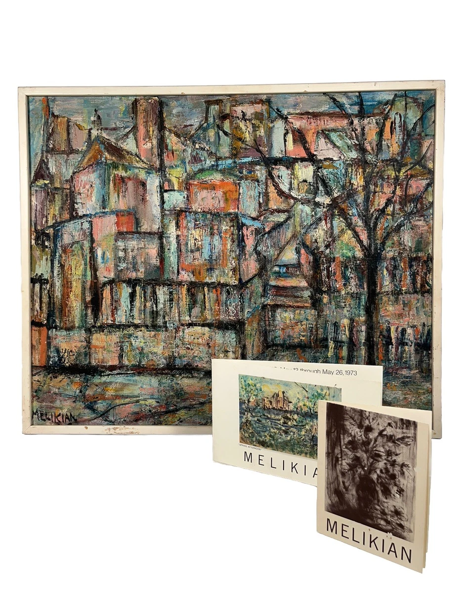 Oil Painting New York Skyline Art Paintings for sale | eBay
