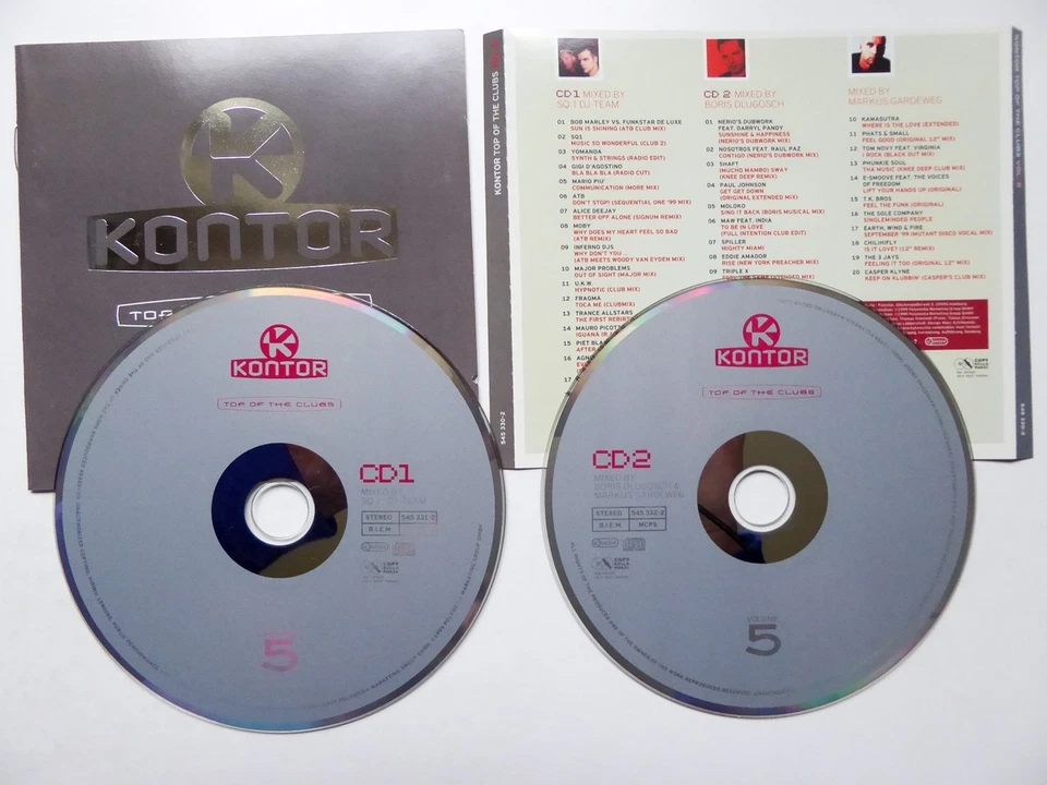 VARIOUS kontor - top of the clubs volume 5 VG/VG (2CD, Electronic, Polystar) - Bild 1 von 1
