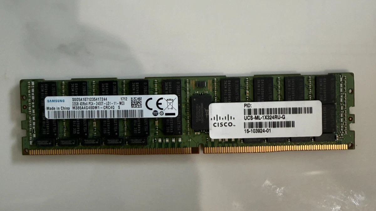 Samsung DDR4 SDRAM 32 GB Total Capacity Memory (RAM) for sale - eBay