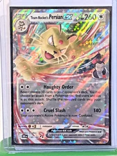 Team Rocket's Persian ex 150/182 Sv10: Destined Rivals Holo Double Rare NM