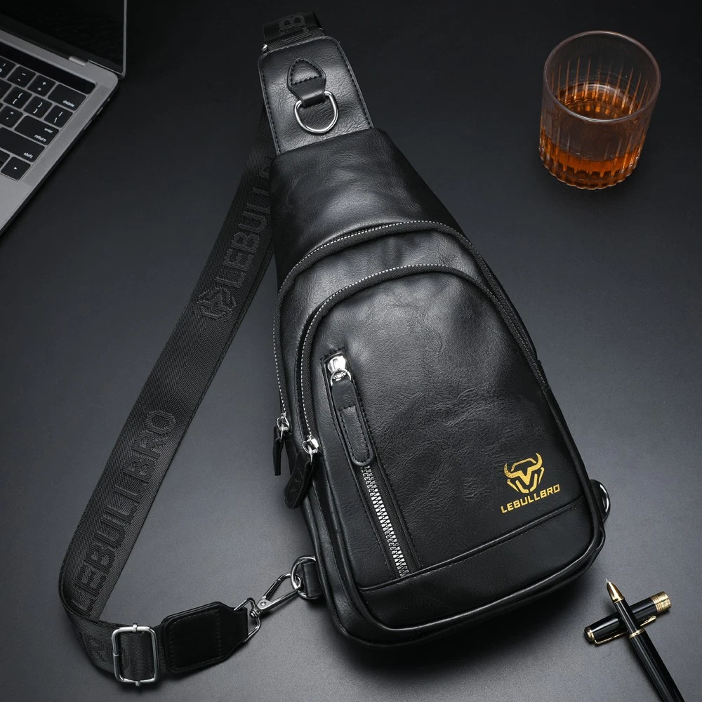LEBULLBRO Men Shoulder Bag Sling Backpack Leather Chest bag Crossbody Bag Travel
Opens in a new wind