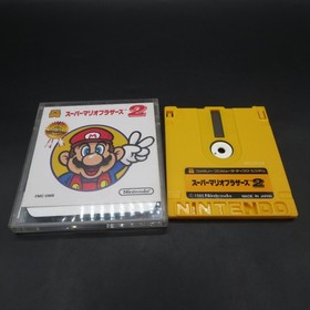 Super Mario Bros 2 Famicom Disk System with VolleyBall Game Japanese Version