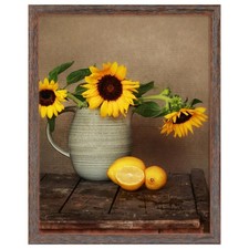 11x14 12x17 12x24 14x16 Wood Poster Picture Frame Real Glass Wall Gallery Photo