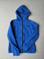 The North Face Boys' Blue Zip-Up Fleece Size 7/8