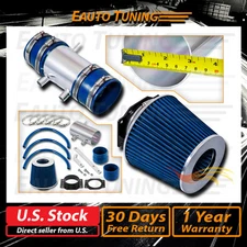 Short Ram Air Intake Kit + BLUE Filter for 99-04 Nissan Frontier/Xterra 3.3L V6