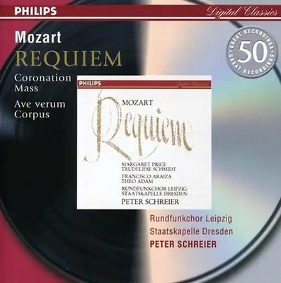 Rundfunkchor Leipzig - Requiem. Coronation Mass. Ave verum Corpus Zst. SEHR GUT