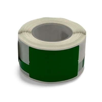 NIIMBOT Kabeletikett 25x38+40mm (grün) 100 Stück für Drucker B21, B3S und B1