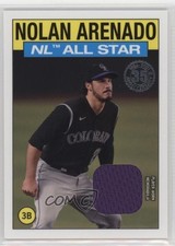 2021 Topps 1986 Topps All-Star Baseball Relics Nolan Arenado #86ASRNA 07ke