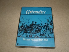 Grenadier Tactical Warfare 1680-1850 Historical Simulation Game 1971 SPI