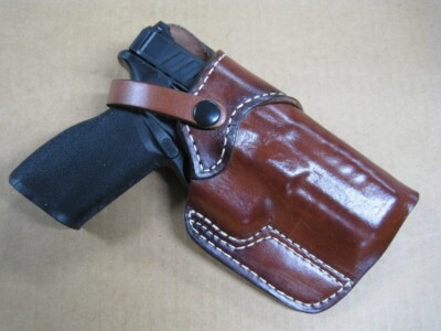 Azula Leather Cross Draw With Safety Strap Holster CCW ..Choose Gun - A