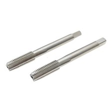 2Pc M8 x 1MM Tap HSS RH Right Hand M8 x 1 Metric Thread Tap Tool