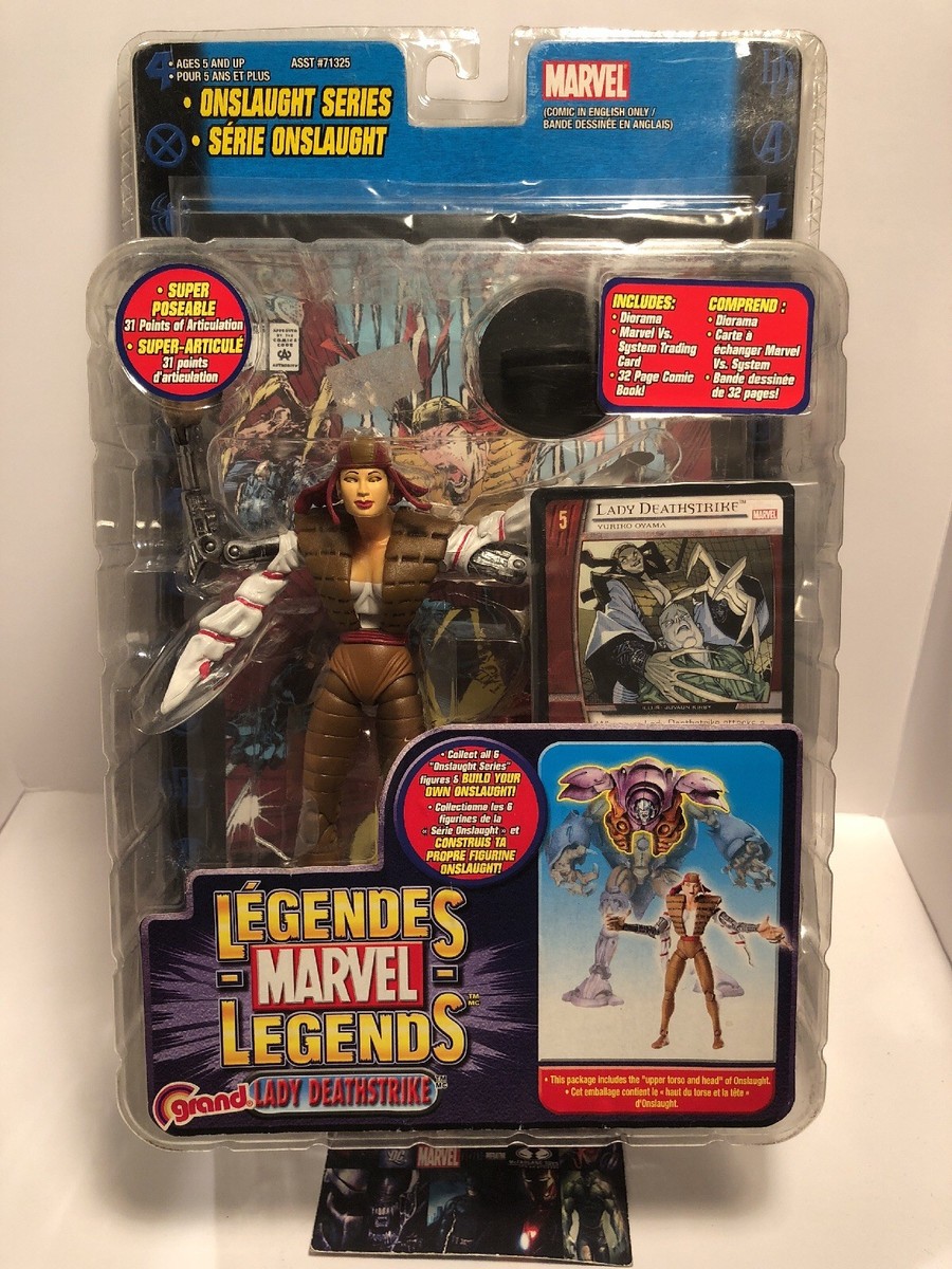 メイ Marvel Legends LADY DEATHSTRIKE ONSLAUGHT SERIES 13 | eBay