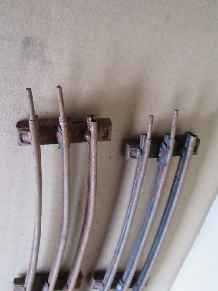 B997 Vintage Märklin Germany Lot Of 2 Curves Zero O Gauge Train Tracks - Image 2 of 4