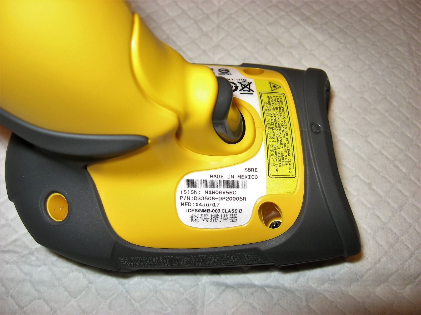 Symbol DS3508DP20005R 1D/2D Handheld Barcode Scanner eBay