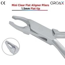 Orthodontic Clear Aligner Mini Dimple Flat Retainer Invisible Braces Plier 3Pcs